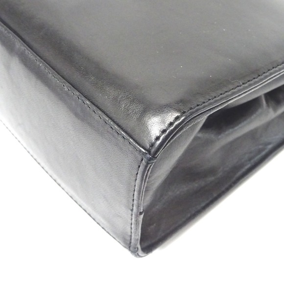 CHANEL Chain Shoulder Bag Deca Coco Mark Lambskin Black - Picture 9 of 16